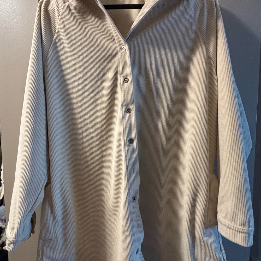 Women’s corduroy Cream dress